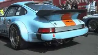 Oldtimer GP 2012 Deutsche revival Start Sound check