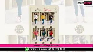 Stuff Export presents Mittoo Victoria Vol 4 Casual Western Ladies Top Collection Full Catalog