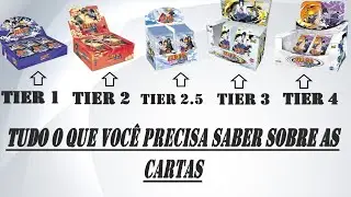 GUIA COMPLETO das Cartas OFICIAS de Naruto | Kayou Naruto Cards Collection Guide.