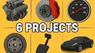 Top Engineering Projects Explained | Disc Brake, Drum Brake, 6-Piston Engine, Speedometer & More
