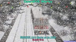 OpenBVE Wacky - WMATA 2000 Series on the FAS (Round Trip)