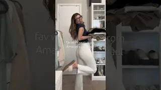 My favorite pants for work on Amazon! Try on haul 🤍
