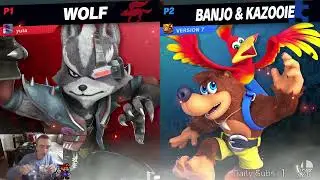 Tweek (Banjo Kazooie) vs Dany (Wolf) - Genesis X Practice | Part 3 | 10 Feb 24'