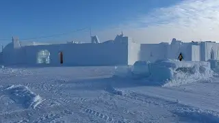 Construction underway on iconic snow castle in Yellowknife