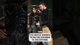 Steve Smith Sr remembers the halftime show during the 2004 Super Bowl 🤣