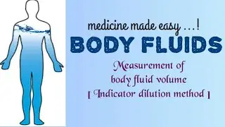 Body Fluids | Fluid volume measurement | Indicator dilution method | Physiology | in malayalam