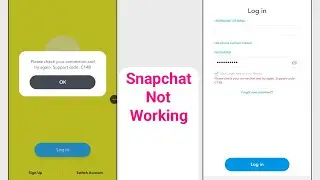Проблема с работой Snapchat || Проблема с подключением к Интернету в Snapchat | Код поддержки Sna...