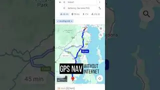 📍 Как загрузить офлайн-карты в Google Maps. #traveltips #gps #googlemaps