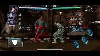 INJUSTICE 2 Mobile | SOLO RAID-The Last Contract| H7 BOSS BATMAN ONE SHOT! | 3* DC Superman (3gears)