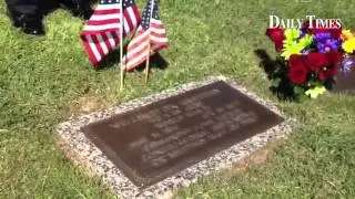 New gravestone dedicated to WWII Comanche Code Talker PFC Wellington Mihecoby #codetalkers #comanche