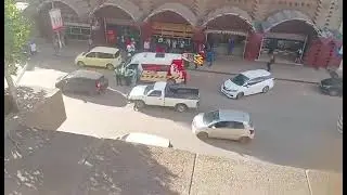 A serious road traffic accident involving a motorcycle occurred along Robert Mugabe Road,