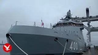 Russia's new nuclear powered missile cruiser Khabarovsk unveiled
