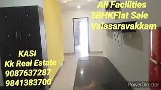 ID300: Arcot Road Nearby 1450 sqft 3BHK Flat Sale KASI KK Real Estate 9087637287/9841383700
