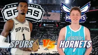 San Antonio Spurs vs Charlotte Hornets Live Play by Play & Scoreboard
