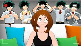 5 Dekus, 1 Uraraka...(MHA VRChat)