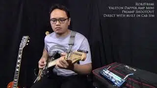 Valeton Dapper Amp Mini preamp shootout