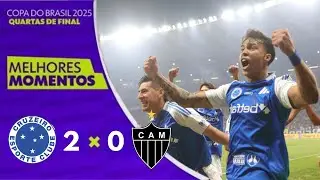 🔥CL&Aacute;SSICO PEGOU FOGO! | Cruzeiro x Atl&eacute;tico-MG | Melhores Momentos | Copa do Brasil 2025