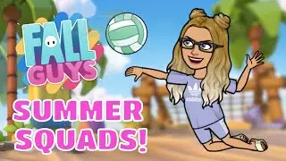 How to win FALL GUYS Summer Squads 💖👑🍦🏖 Unlock ALL rewards!