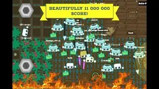 Starve.io 11 000 000 WorldRecord Score RIPDSY NC vs iHax/RU/Chinese etc exposed -Ranik-