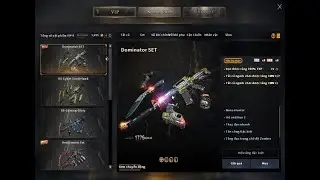 Mua v&agrave; trải nghiệm sơ qua set vip Dominator.