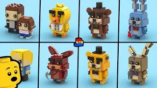 Five Nights at Freddy's: Building LEGO BrickHeadz (Movie Edition)