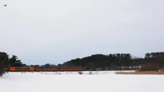 【4k】2017/2/5(Sun)　津軽鉄道　ストーブ154列車　嘉瀬～毘沙門