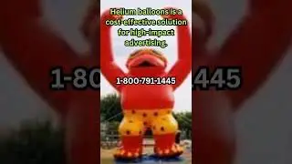 At trade shows, these balloons act as landmarks for your booth.&nbsp;#inflatable #arizona