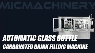 Automatic Glass Bottle Carbonated Drink Filling Machine of 2025 Chinese Manufacture.Machine
