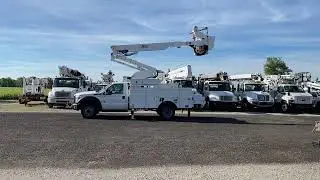 2016 Altec AT40M Material Handler Squirt Boom Bucket Truck - Ford F550 Chassis Unit 2907