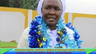 Celebrating Perpetual profession of sister Caroline kwamboka