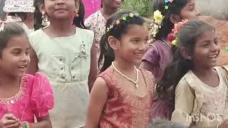 Part 1, Children Ministry, PTFL CHURCH, Loddipalle village, #pastorjogisankiraju# jEl games
