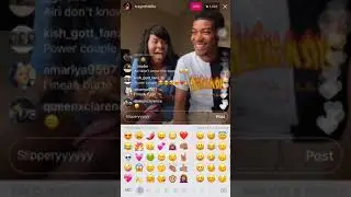 Airi & Tray on Instagram Live
