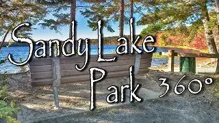 Hiking in Sandy Lake Park. Halifax, Nova Scotia - 360&deg;