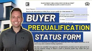 Buyer Pre-Qualification Status Form Explained