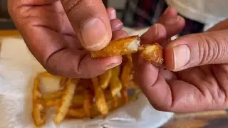 The Secret to Crunchy Fries [Vinegar Method]
