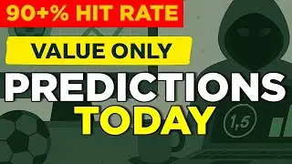 Football Predictions Today &ndash; VALUE ONLY Over 1.5 Goals (We Keep Winning)