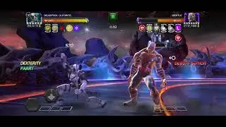 Nightmare Raids Gentle downfall!! | Deadpool X-Force Vs Gentle Boss | Marvel Contest of Champions 