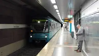 U5 Hauptbahnhof @ Dom R&ouml;mer 4K