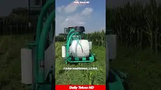 All-in-One Harvest & Wrap! 🤯 #ModernFarming