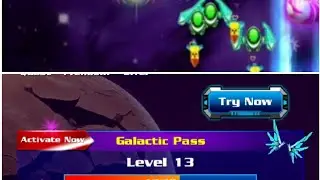 Galaxy attack Alien shooter event Galactic Clans level 13 full @arka3581