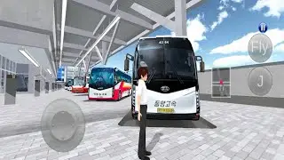 All New Express Bus & New Express Bus Terminal - 3D Driving Class - 2025 Gameplay Android IOS