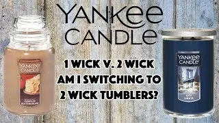YANKEE CANDLE 2 WICK 2018 CHALLENGE | MULTI-WICK CANDLES | SINGLE WICK