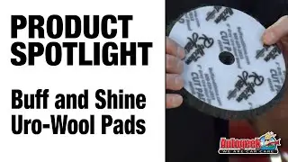 Wool buffing pads for car polishing - Buff & Shine Uro-Wool Pads