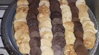 أسهل وصفة ميني بان كيك بطريقة لذيذة جدا   Tabekh em Rabih