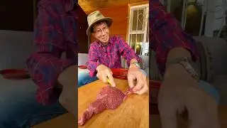 Eating raw horse meat in Mongolia! Horse sashimi