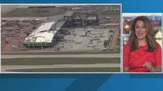 A milestone made in the new concourse at Dulles Airport