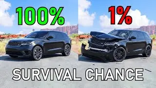Realistic Survival Chance Crashes #4 | BeamNG.drive
