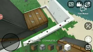 mini block craft working car