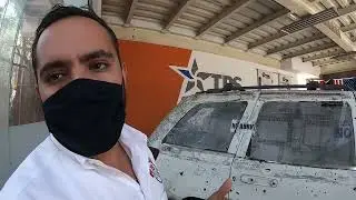 CASI LA DESTRUYEN PERO ERA BLINDADA