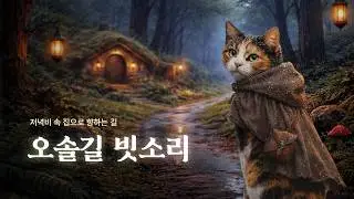 [ASMR] Ep.42 귓가를 두드리는 빗소리의 오솔길 🌧️🌲 | 저녁비 속 집으로 향하는 길